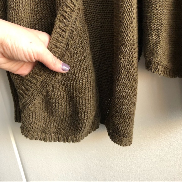 *Sold* Angel of the N.// Olive Cascade Cardi - Picture 5 of 8